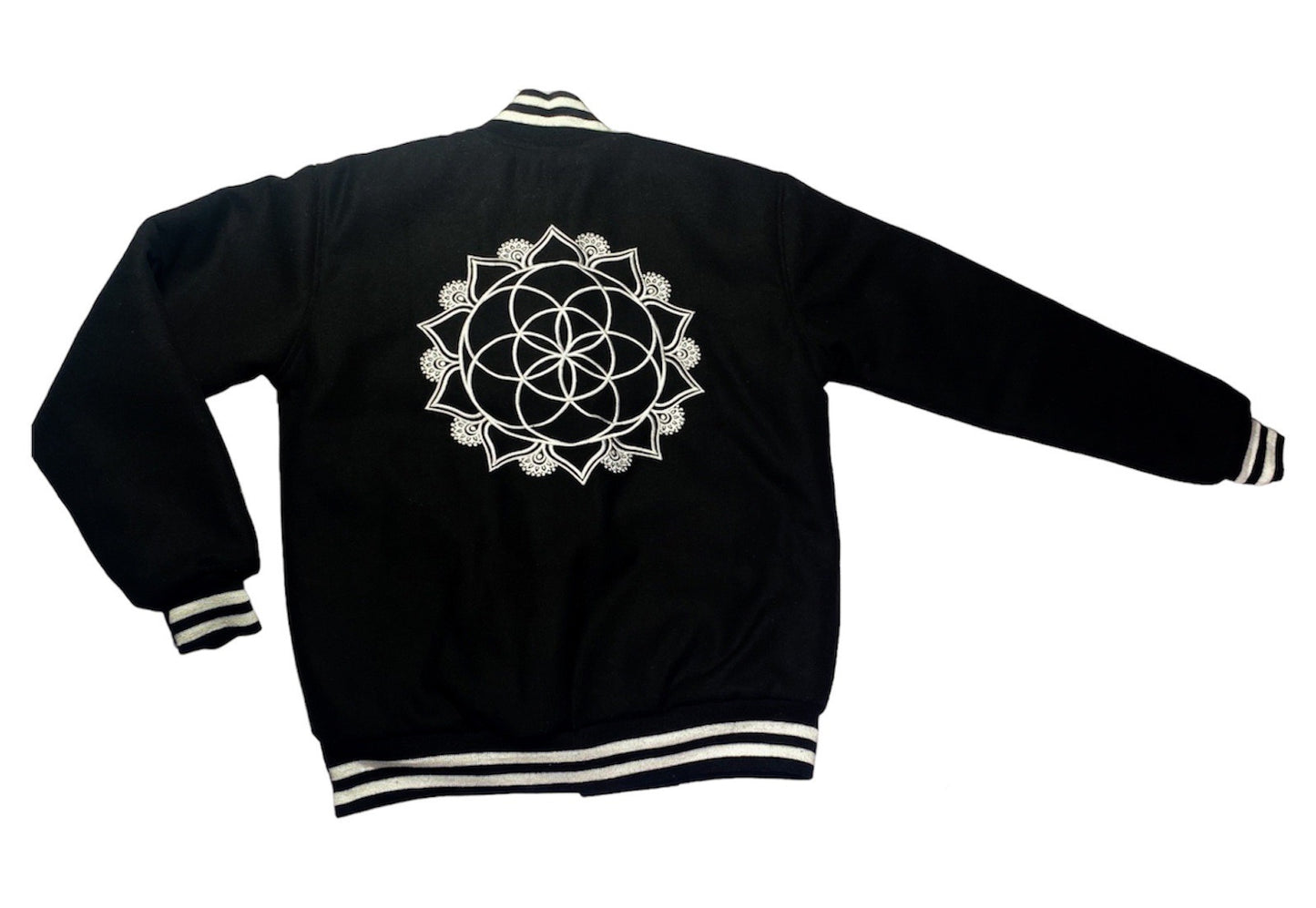 The Sacred Evolution Varsity Jacket