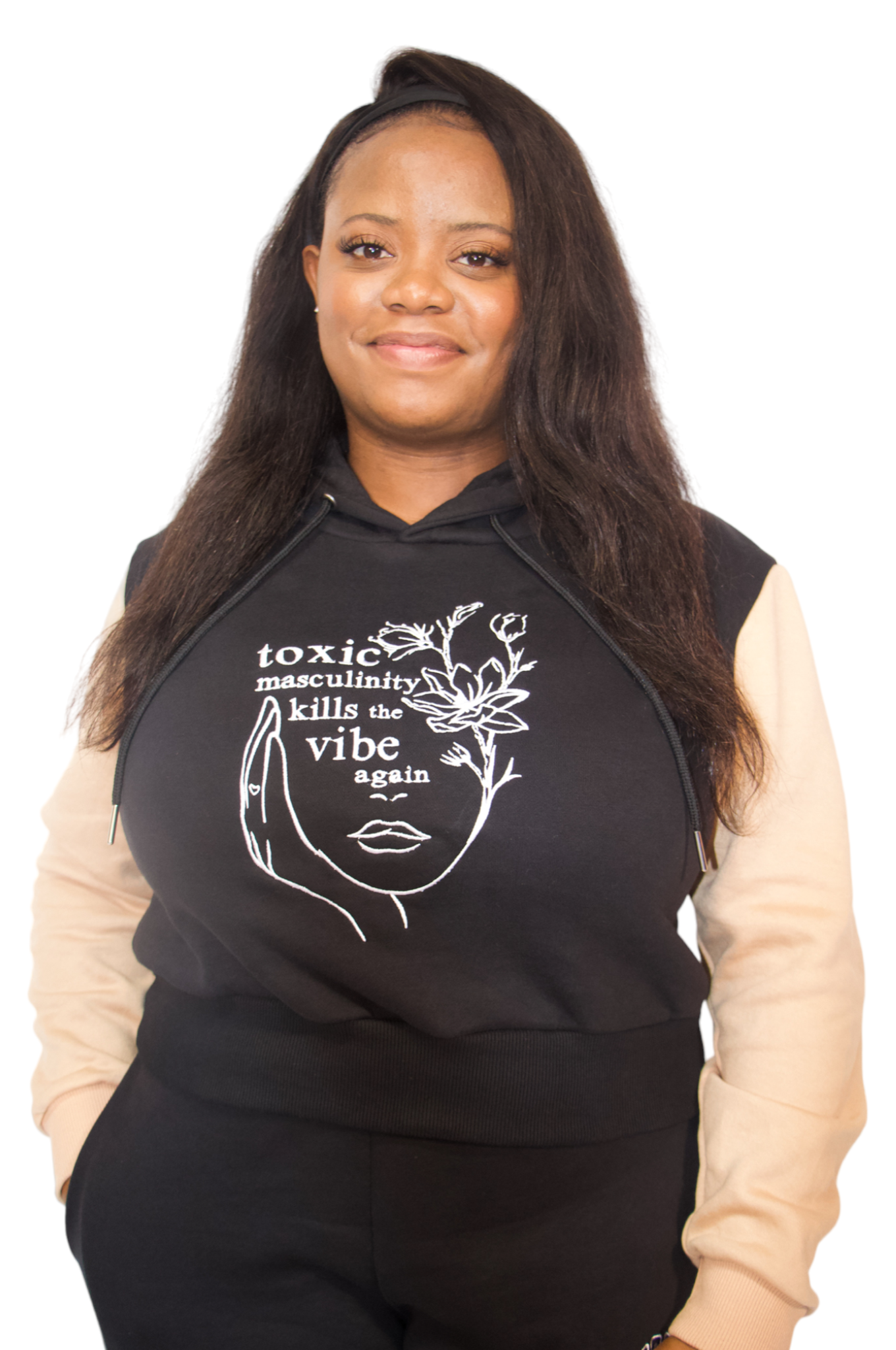 The Raise the Vibe Crop Hoodie