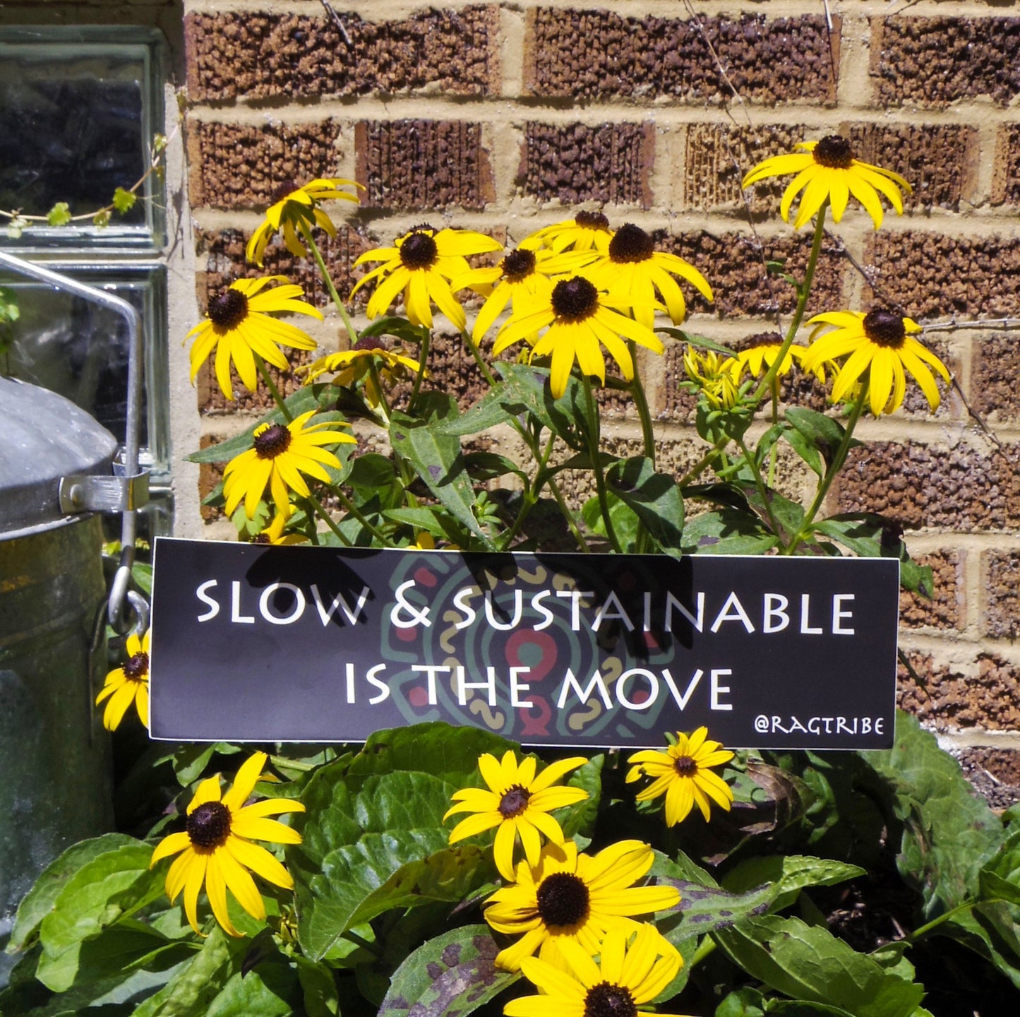 Slow & Sustainable Bumper Sticker