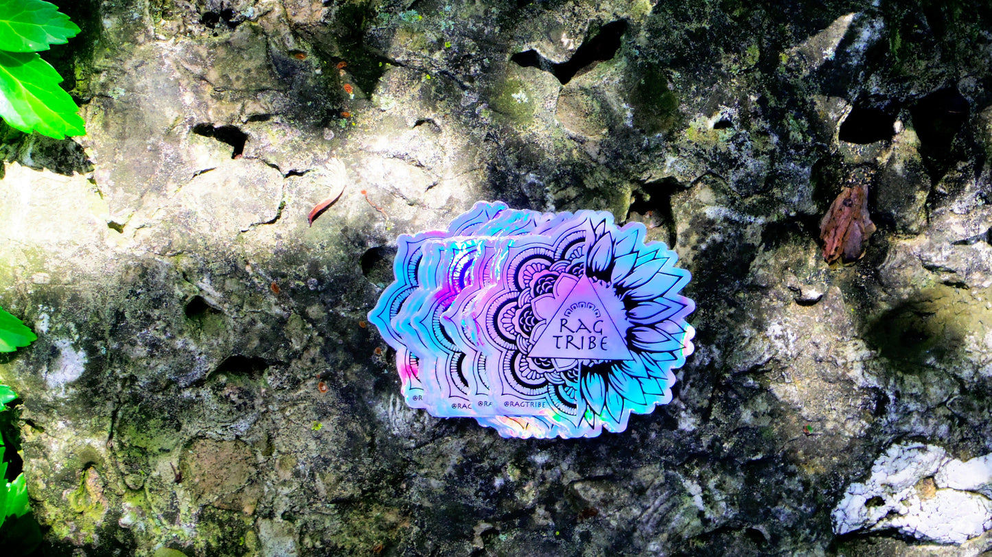 Sacred Sunflower Sticker