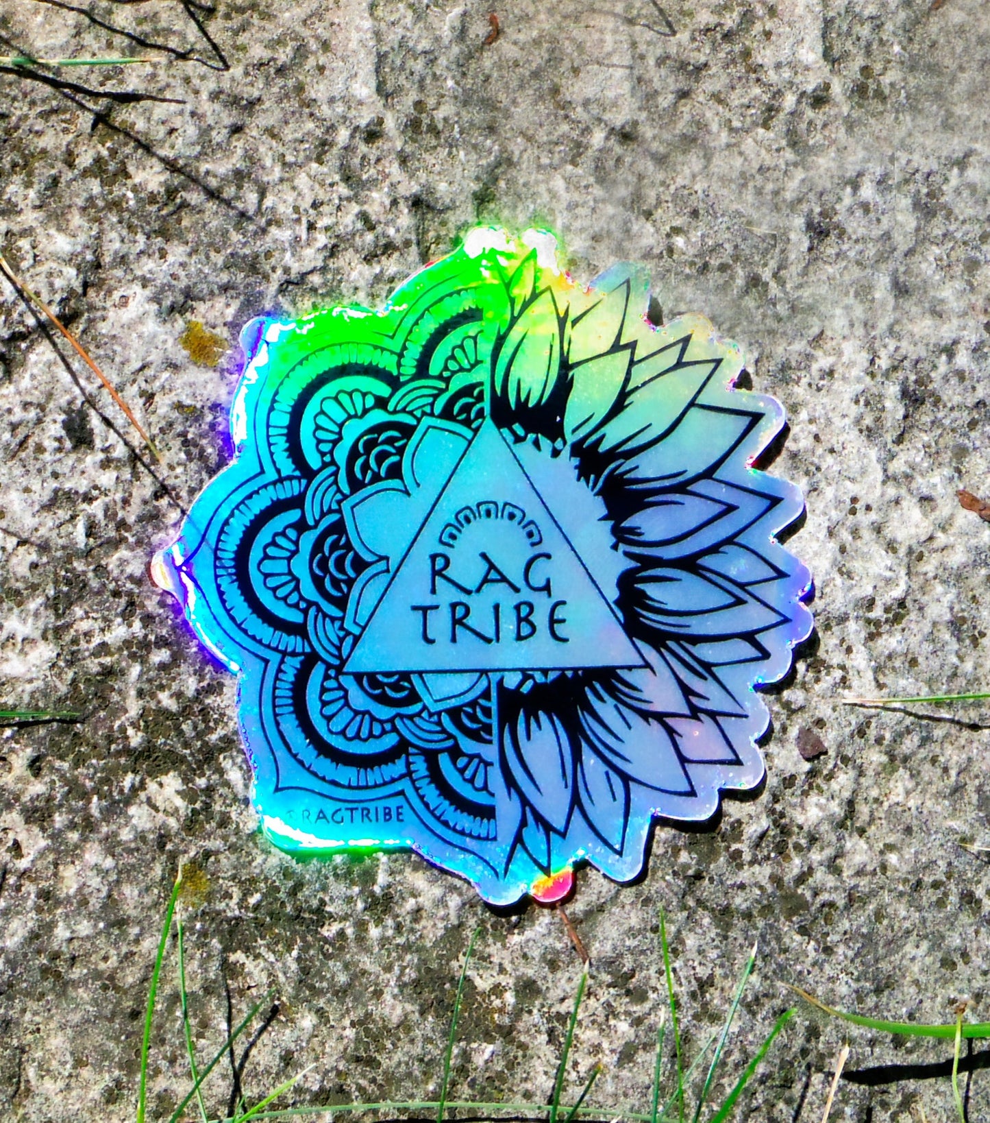 Sacred Sunflower Sticker