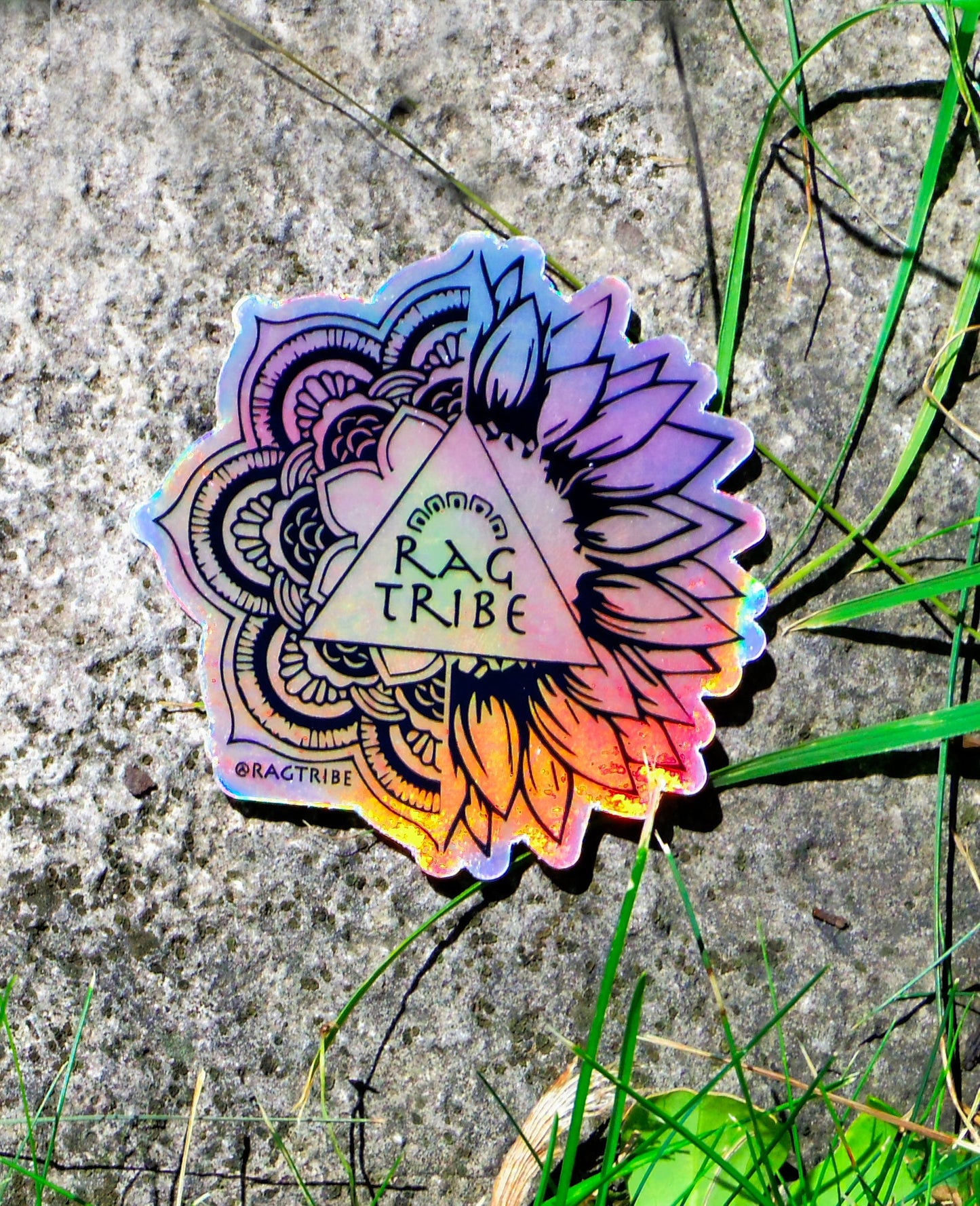 Sacred Sunflower Sticker