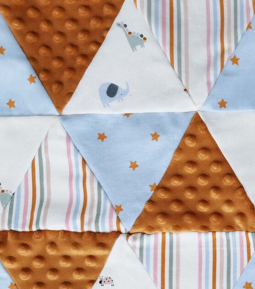 Quilted Baby Blanket - Ragtribe Ethical Clothing & Productions, LLC