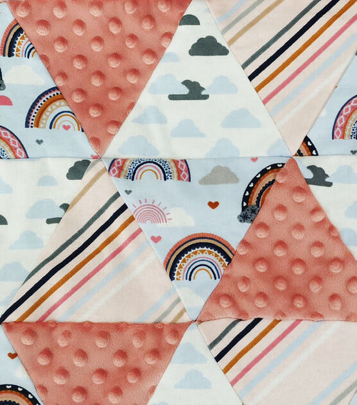 Quilted Baby Blanket - Ragtribe Ethical Clothing & Productions, LLC
