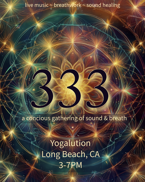 333; live music, breathwork & sound healing