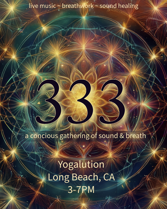 333; live music, breathwork & sound healing