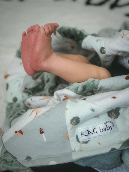 Quilted Baby Blanket - Ragtribe Ethical Clothing & Productions, LLC