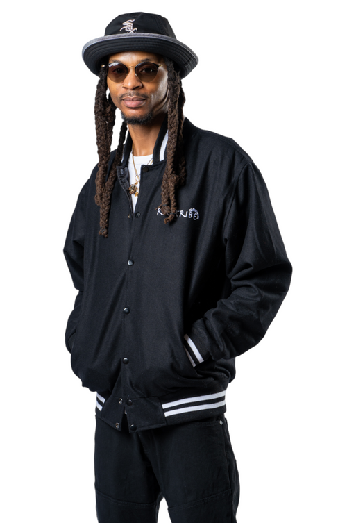 The Sacred Evolution Varsity Jacket - Ragtribe Ethical Clothing & Productions, LLC