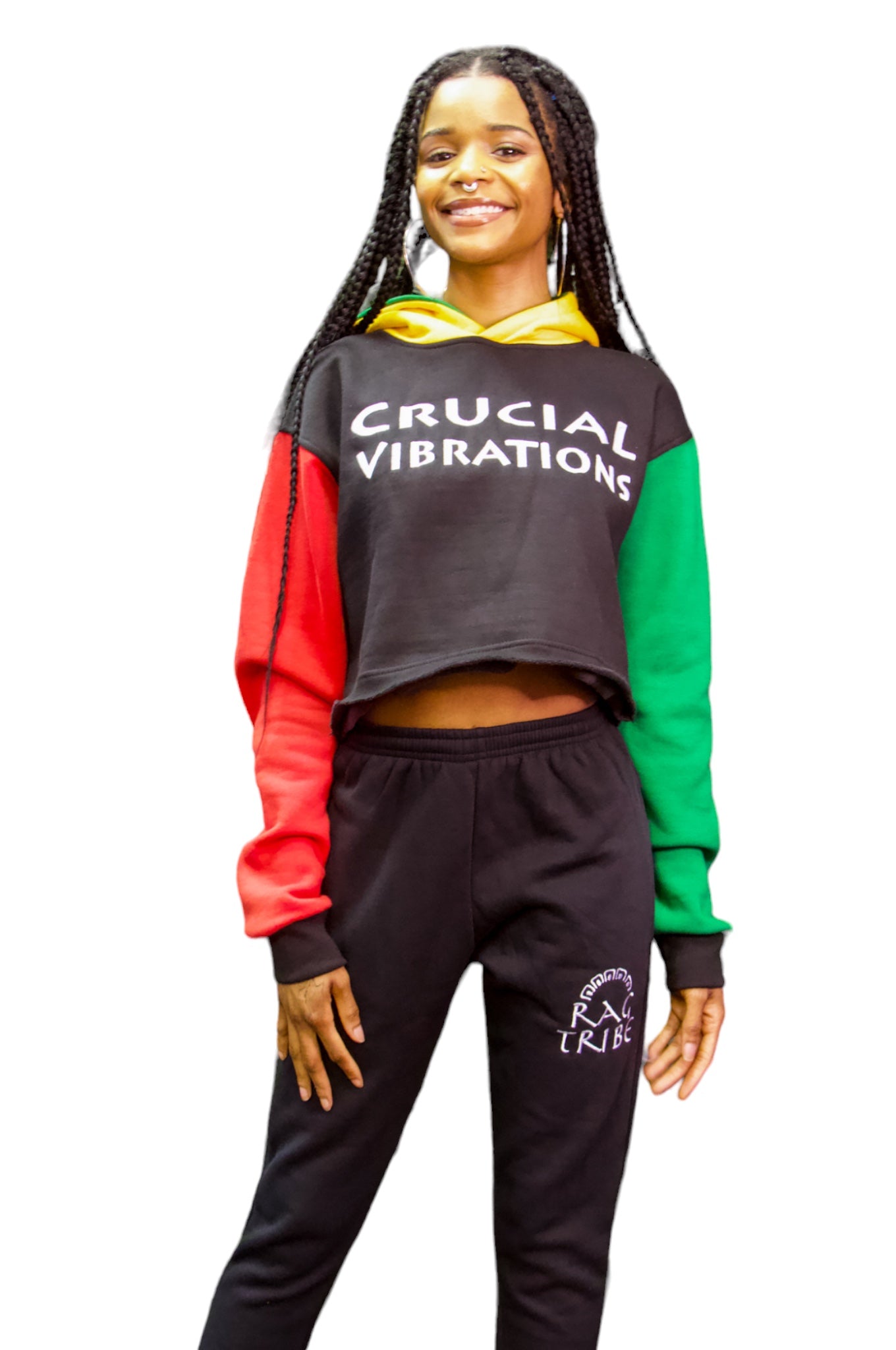 Load image into Gallery viewer, The Crucial Crop Hoodie
