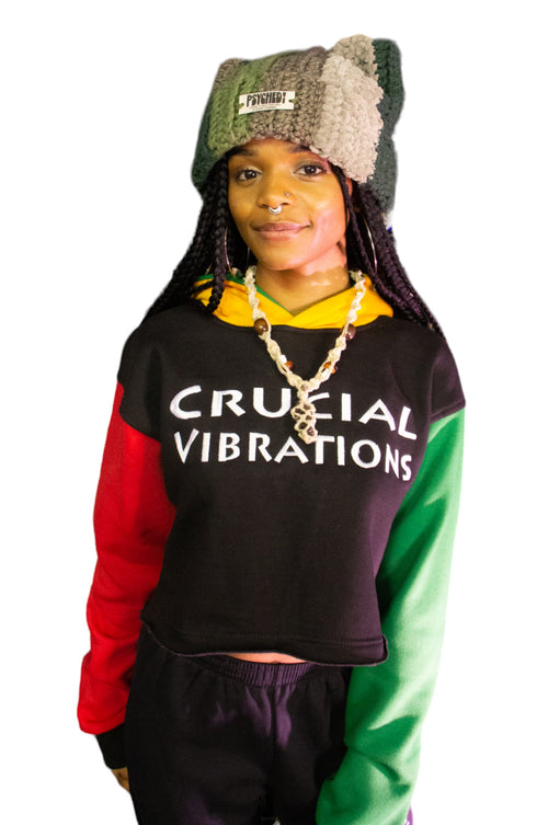 The Crucial Crop Hoodie