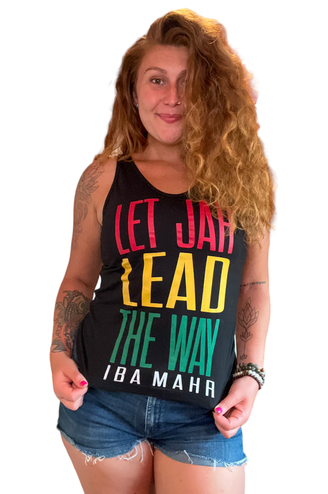 Let Jah Lead the Way Tank - Ragtribe Ethical Clothing & Productions, LLC