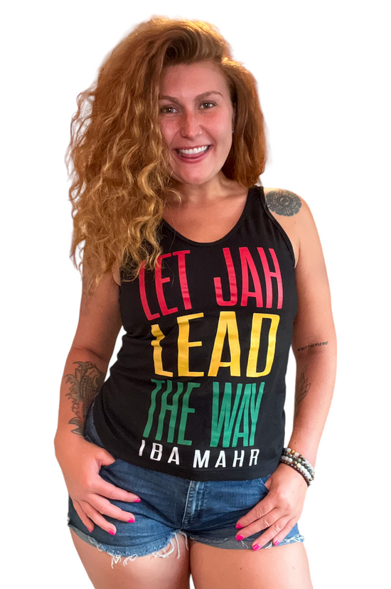 Load image into Gallery viewer, Let Jah Lead the Way Tank - Ragtribe Ethical Clothing &amp;amp; Productions, LLC
