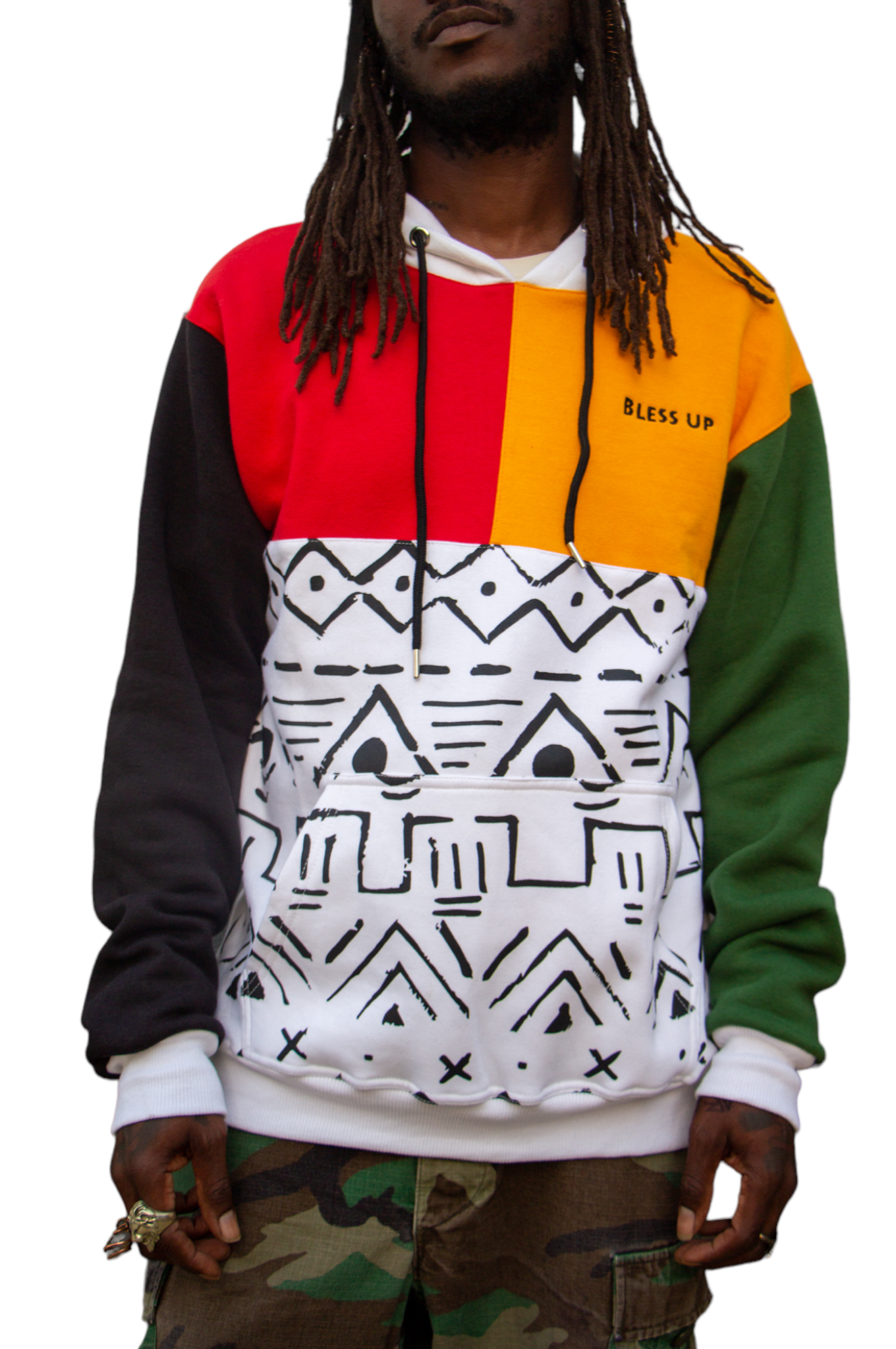 The Bless Up Hoodie - Ragtribe Ethical Clothing & Productions, LLC