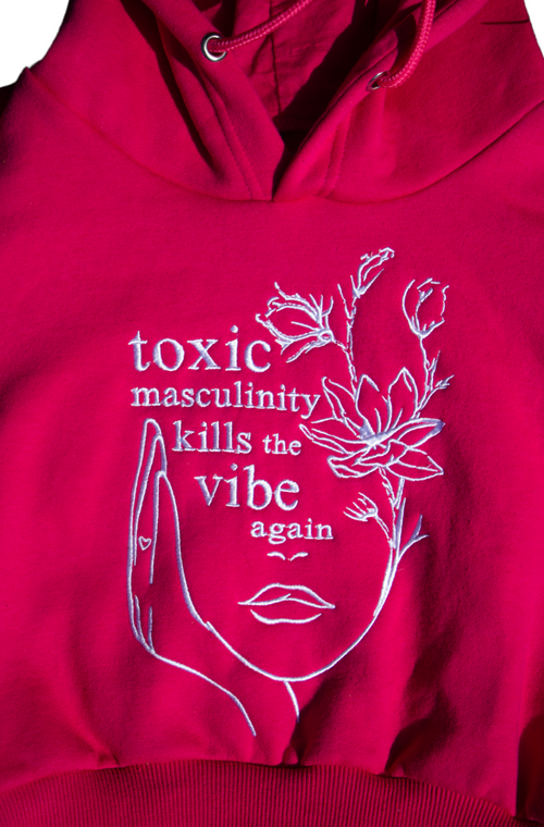 The Raise the Vibe Crop Hoodie - Ragtribe Ethical Clothing & Productions, LLC