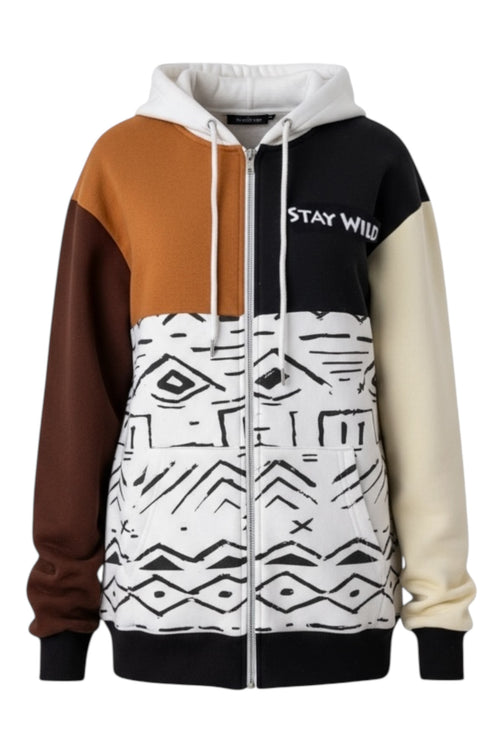 The Stay Wild Zip Hoodie