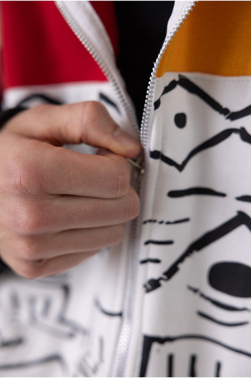 The Bless Up Zip Hoodie