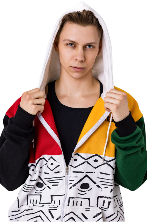 The Bless Up Zip Hoodie