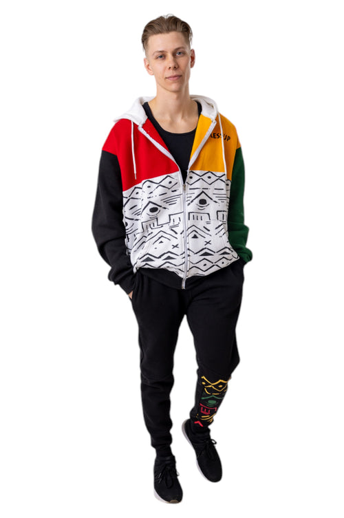 The Bless Up Zip Hoodie