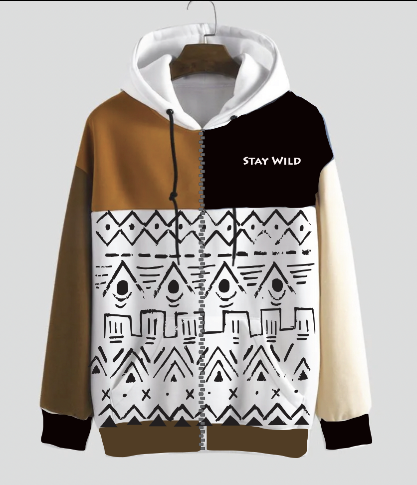 The Stay Wild Zip Hoodie