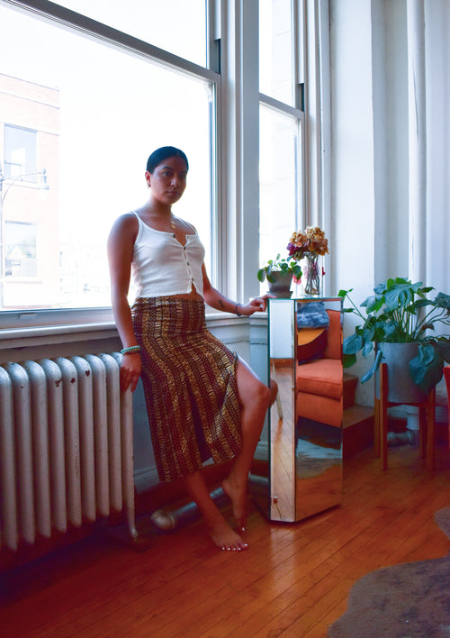On the Prowl Midi Skirt - Ragtribe Ethical Clothing & Productions, LLC