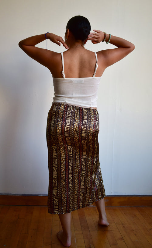 On the Prowl Midi Skirt - Ragtribe Ethical Clothing & Productions, LLC