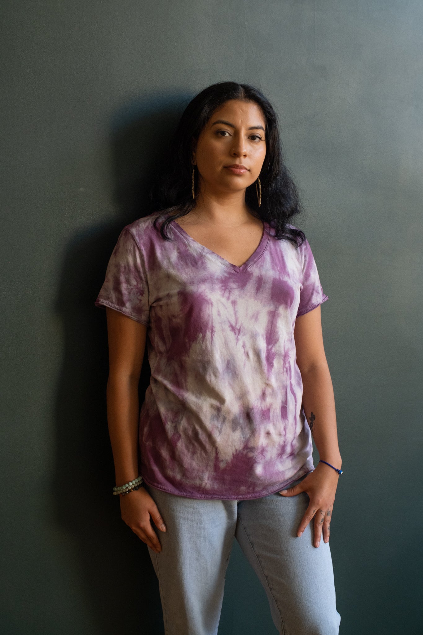 Load image into Gallery viewer, Karmaprana V- Neck - Ragtribe Ethical Clothing &amp;amp; Productions, LLC
