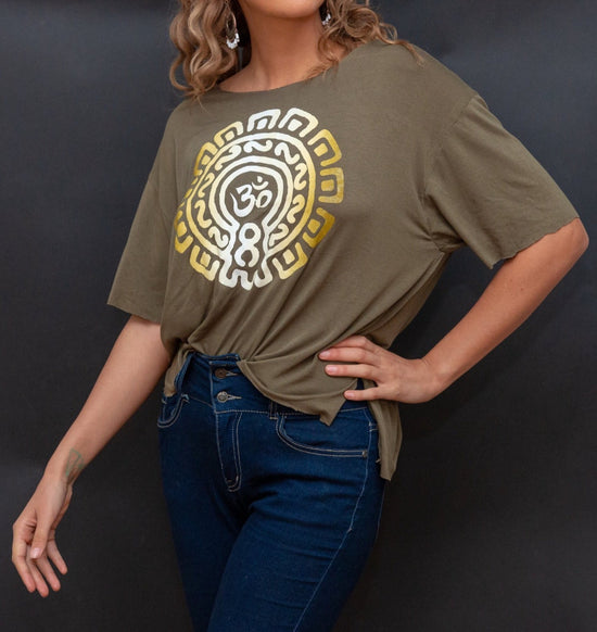 Load image into Gallery viewer, Pranava Boyfriend Tee - Ragtribe Ethical Clothing &amp;amp; Productions, LLC
