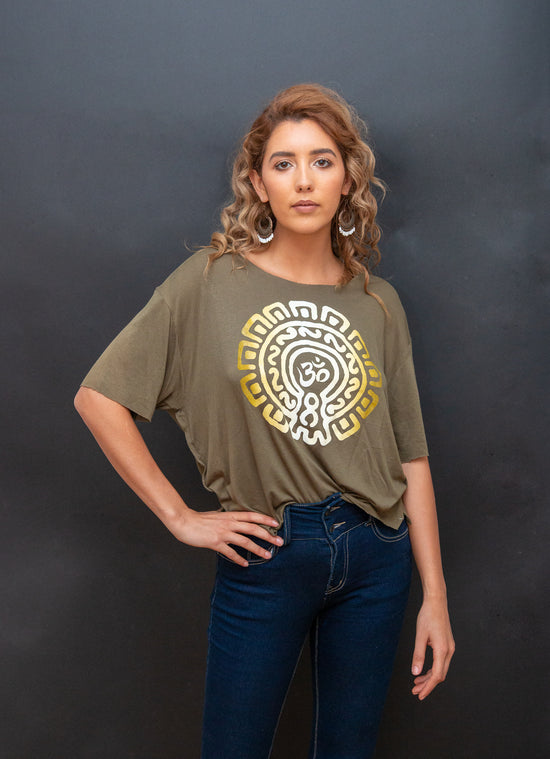 Load image into Gallery viewer, Pranava Boyfriend Tee - Ragtribe Ethical Clothing &amp;amp; Productions, LLC
