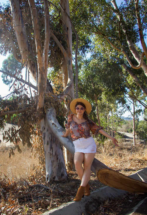 California Dreamin' Blouse - Ragtribe Ethical Clothing & Productions, LLC