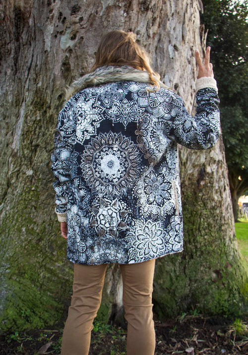 Custom Entropy Denim Jacket - Ragtribe Ethical Clothing & Productions, LLC