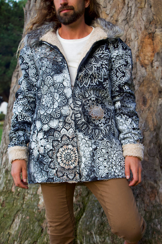 Custom Entropy Denim Jacket - Ragtribe Ethical Clothing & Productions, LLC