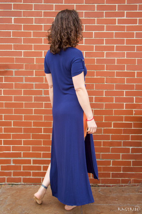 Mandala High Slit Tunic - Ragtribe Ethical Clothing & Productions, LLC