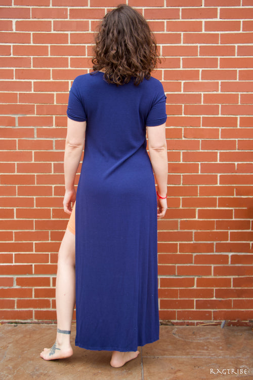 Mandala High Slit Tunic - Ragtribe Ethical Clothing & Productions, LLC