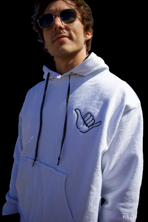 Custom Shaka Cotton Hoodie - Ragtribe Ethical Clothing & Productions, LLC
