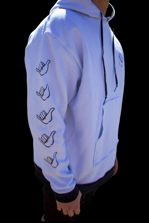 Custom Shaka Cotton Hoodie - Ragtribe Ethical Clothing & Productions, LLC