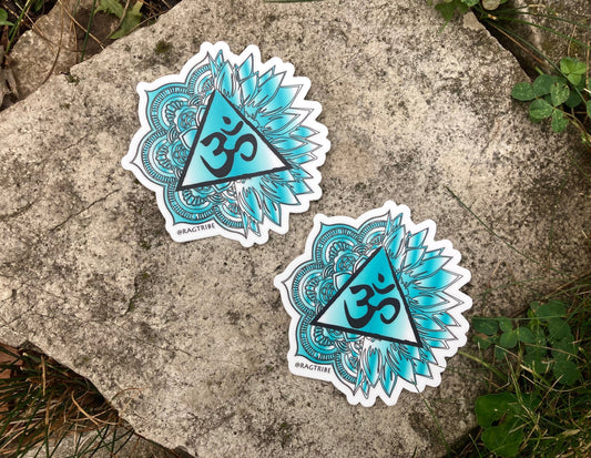 Om Sticker - Ragtribe Ethical Clothing & Productions, LLC