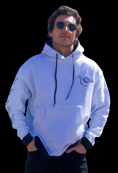 Custom Shaka Cotton Hoodie - Ragtribe Ethical Clothing & Productions, LLC