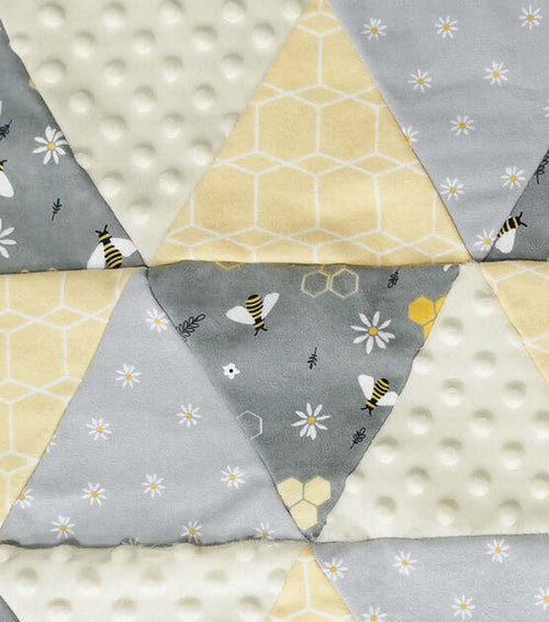 Quilted Baby Blanket - Ragtribe Ethical Clothing & Productions, LLC